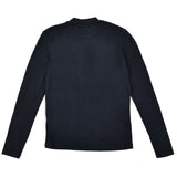 חולצת ריב חצי גולף - נייבי