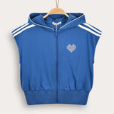 אפודה ספורטיבית עם קפוצ'ון - רויאל