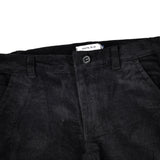 מכנסי קורדרוי ארוכים - שחור