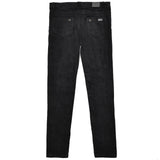 מכנסי קורדרוי ארוכים - שחור