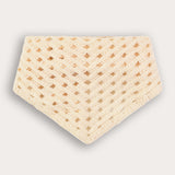Crochet bandana - beige