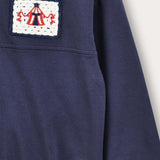 Girls' shirt - Knitted circus - light blue