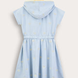 סרפן ספורטיבי עם קפוצ'ון - תכלת