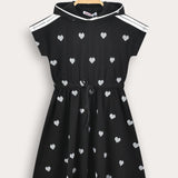 סרפן ספורטיבי עם קפוצ'ון - שחור