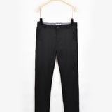 מכנסיים קלאסיים ארוכים - שחור