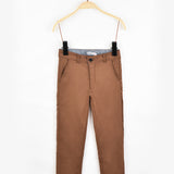 מכנסיים קלאסיים ארוכים - קאמל