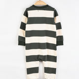 בייביגרו פסים פרנץ' טרי - זית