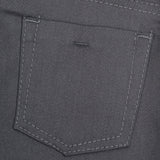 מכנסי סקיני עם כיסים - אפור