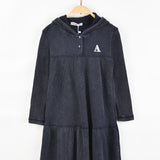 שמלת ואפל עם קפוצ'ון - נייבי