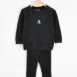 חליפת בייבי ואפל - שחור