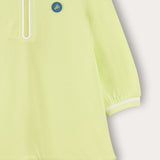 שמלת פולו עם רוכסן - ליים