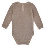 Knit bodysuit - beige