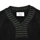 חליפת סריג בייבי - שחור