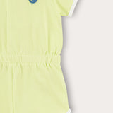 אוברול פולו עם צווארון - ליים