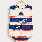 אוברול בייבי פסים - רויאל