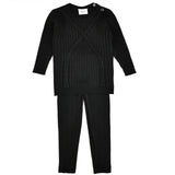 סט סריג צמות - שחור