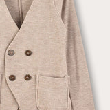 בלייזר דק מבד ואפל - בז'