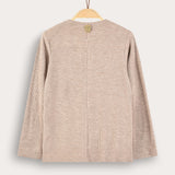 בלייזר דק מבד ואפל - בז'