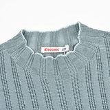 סוודר ריב פסים - כחול