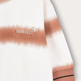 חולצה בהדפס בטיק - כתום