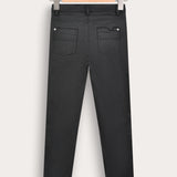 5-pocket pants - black