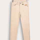 5-pocket pants - beige