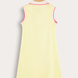 סרפן עם פרח וצווארון - צהוב