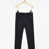 מכנסיים ארוכים בגזרת סקיני - נייבי