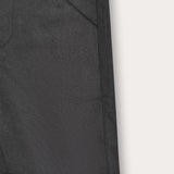 Linen shorts - black