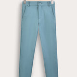 Long jersey pants - red