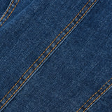 חצאית ג'ינס מתרחבת - כחול