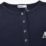 חולצת ואפל עם תיקתקים - נייבי