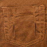 מכנסי קורדרוי בגזרת סקיני - קאמל