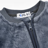 בייביגרו פליס עם רוכסן - כחול