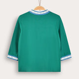 Polo Top + Logo - Green