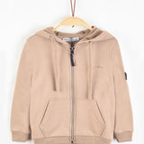 קפוצ'ון פוטר עם רוכסן - בז'