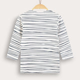 Printed shirt with popsicle - jeans