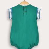 אוברול פולו לבייבי - ירוק