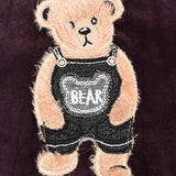 בייביגרו קטיפה עם דובי  - חציל