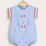 אוברול פולו לבייבי - תכלת