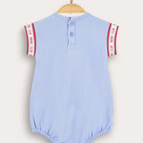 אוברול פולו לבייבי - תכלת