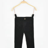 Baby Corduroy Tights - Black