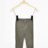 Baby Corduroy Tights - Olive