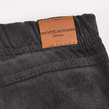 טייץ בייבי קורדרוי עם כפתורים - אפור