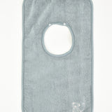 סינר מגבת עם רקמה - תכלת