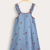 סרפן כתפיות עם פסים - כחול