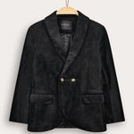 בלייזר קטיפה מחויט - שחור | בנים | קידישיק | תמונה 1