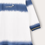 שמלת קומות הדפס בטיק - כחול