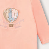 חולצת בייבי כדור פורח - קורל