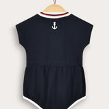 אוברול עם שרוך קשירה - נייבי